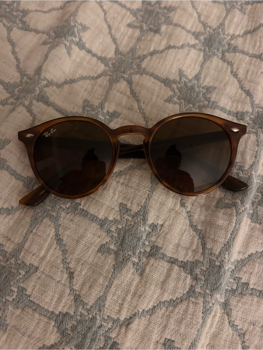 Ray-Ban Highstreet 49mm round Sunglasses - Picture 6 of 6